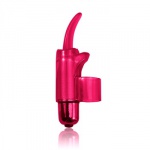 SexShop - Silny wibrator na palec Tingling Tongue PowerBullet różowy - online