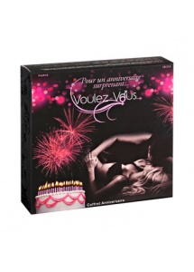 SexShop - Smakowity zestaw olejków i pyłków do ciała Voulez-Vous... - Gift Box Birthday - online
