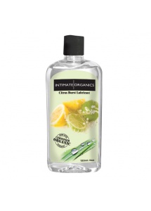 SexShop - Smakowy żel nawilżający - Intimate Organics Citrus Burst Lube 120 ml cytryna i limonka - online
