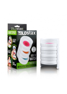SexShop - Spersonalizowany masturbator - Zolo Stax Mix N Match Masturbator Trzy wkładki - online