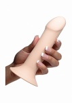 Sprężyste dildo z Silexpanu cieliste - Squeezable Phallic Dildo - AG330-FLESH
