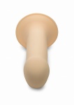 Sprężyste dildo z Silexpanu cieliste - Squeezable Phallic Dildo - AG330-FLESH