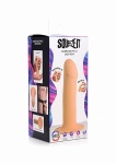 Sprężyste dildo z Silexpanu cieliste - Squeezable Phallic Dildo - AG330-FLESH