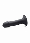 Sprężyste dildo z Silexpanu - Squeezable Phallic Dildo - AG330-BLACK