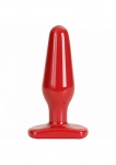 ŚREDNIA ZATYCZKA ANALNA- CZERWONA 0901-03-CD - Red Boy - Butt Plug - Medium