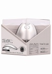 SSĄCY MASAŻER łechtaczki WIBRUJĄCY - Hands - free Suction & Vibration Toy - Silver