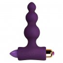 Sexshop - Rocks-Off Petite Sensations Bubbles Purple  - Stopniowany wibrujący korek analny - online