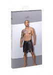 Strój Gladiatora 1051 - Leather gladiator skirt -  Noir Handmade