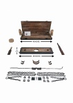 Drewniany zestaw Pręgierz BDSM Dyby - LB-FURN-SCH001 - Pillory Set