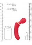 Stymulacja łechtaczki, punktu G lub prostaty Charm - Multi-Purpose Vibrator - Charm - Red