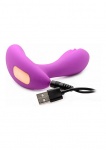 Stymulator 10x G-Pearl z ruchomymi koralikami - fioletowy AF842 - 10X G-Pearl G-Spot Stimulator with Moving Beads - Purple