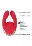 Stymulator łechtaczki MOCNY Fancy - Dual Motor Clitoral Stimulator - Fancy - Red