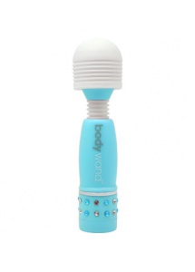 SexShop - Stymulator masażer Bodywand - Mini Massager Aqua  niebieski 10cm - online
