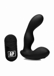 Stymulator prostaty 7X P-Stroke wibracja + odchylanie  - czarny AG149 - 7X P-Stroke Prostate Stimulator w/ Stroking Shaft - Black