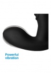 Stymulator prostaty 7x P-Thump Tapping z pilotem - czarny AG320 - 7x P-Thump Tapping Prostate Vibe with Remote Control - Black