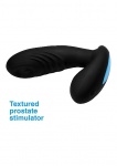 Stymulator prostaty 7x P-Thump Tapping z pilotem - czarny AG320 - 7x P-Thump Tapping Prostate Vibe with Remote Control - Black