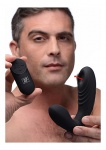 Stymulator prostaty 7x P-Thump Tapping z pilotem - czarny AG320 - 7x P-Thump Tapping Prostate Vibe with Remote Control - Black