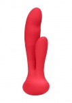 Stymulator punktu G oraz łechtaczki Flair - G-Spot and Clitoral Vibrator - Flair - Red