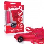 SexShop - Stymulujące majteczki damskie zdalnie sterowane - The Screaming O Remote Control Panty Czerwony - online
