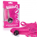SexShop - Stymulujące majteczki damskie zdalnie sterowane - The Screaming O Remote Control Panty Różowy - online