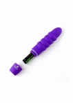Sugr Mini Bullet - 15-funkcyjny, wodoodporny wibrator spiralny - fioletowy 322-L4