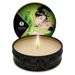 SexShop - Świeca do masażu - Shunga Massage Candle zielona herbata - online