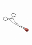 Szczypce intymne ze stali nierdzewnej - Stainless Steel Forceps - IS116