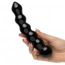 Sexshop - Fifty Shades of Grey Freed Glass Beaded Dildo Black  - Szklane dildo - online