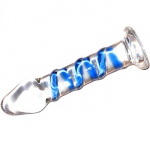 SexShop - Szklane dildo Max Passion - Glass Dildo Blue - online