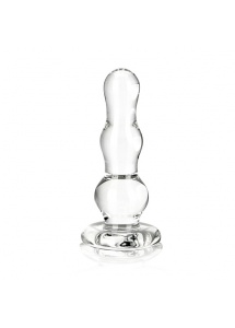 SexShop - Szklany stopniowany plug analny - Glas Glass Butt Plug   - online
