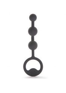 SexShop - Sznur kulek analnych - Fifty Shades of Grey Silicone Anal Beads  - online