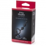 SexShop - Sznur kulek analnych - Fifty Shades of Grey Silicone Anal Beads  - online