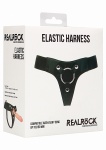 UPRZĄŻ DO PENETRACJI realrock SKÓRA - Elastic Harness