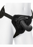 Uprząż z Wibratorem - Czarna 1060-01-BX - G-Spot Vibrating Pleasure Set Strap-on  - Black 