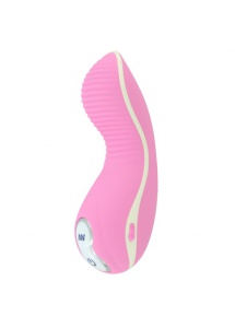 SexShop - Vibe Therapy Charger – Stymulator łechtaczki, z prążkami  różowy - online