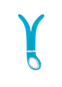 SexShop - Wibrator anatomiczny - Fun Toys Gvibe 2 niebieski - online