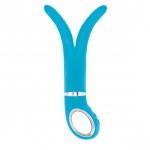 SexShop - Wibrator anatomiczny - Fun Toys Gvibe 2 niebieski - online