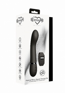 WIBRATOR do ćwiczenia mięśni Kegla WIBRUJĄCE GSPOT - Kegel G - Black