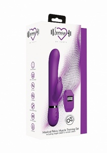WIBRATOR do ćwiczenia mięśni Kegla STYMULACJA - Kegel Rabbit - Purple