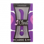 SexShop - Wibrator do punktu G - Closet Collection Carrie B Slim G Vibrator Purpl  - online