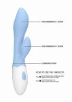 WIBRATOR do punktu G i łechtaczki Sunset - G-spot Vibrator - Sunset - Blue
