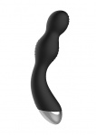 Wibrator do Punktu G  Z ELEKTROSTYMULACJĄ - E-Stimulation G/P-Spot Vibrator - Black