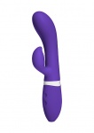 Wibrator Ekskluzywny Silikonowy Króliczek -iVibe Select - iRock - Fioletowy 6027-08-BX
