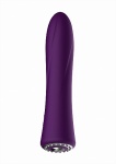 WIBRATOR klasyczny 10 trybów pracy PRĄŻKOWANY - Vibrator - Jewel - Purple