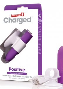 Sexshop - The Screaming O Charged Positive Vibe  Fioletowy - Wibrator klasyczny - online