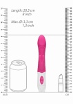 Wibrator KRÓLICZEK dwa mocne silniczki - Rabbit Vibrator - Pink