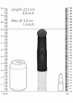 Wibrator KRÓLICZEK stymulacja ŁECHTACZKI  - Rotating Bunny Vibrator - Black