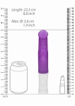 Wibrator KRÓLICZEK stymulacja ŁECHTACZKI  - Rotating Bunny Vibrator - Purple