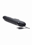 Wibrator Króliczek z ruchomymi kulkami - Royal Rabbits 10X Dancing Bead Rabbit Vibrator - Czarny AG287