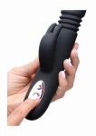Wibrator króliczek z ruchem góra-dół - Royal Rabbits Bunny Thrust 10X Thrusting Rabbit Vibrator - Czarny AG273